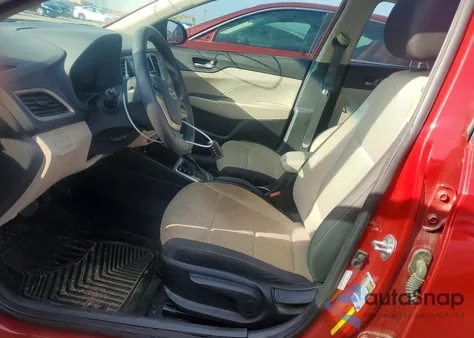 2022 Hyundai Accent Se z USA, uszkodzony, nr VIN 3KPC24A62NE166441